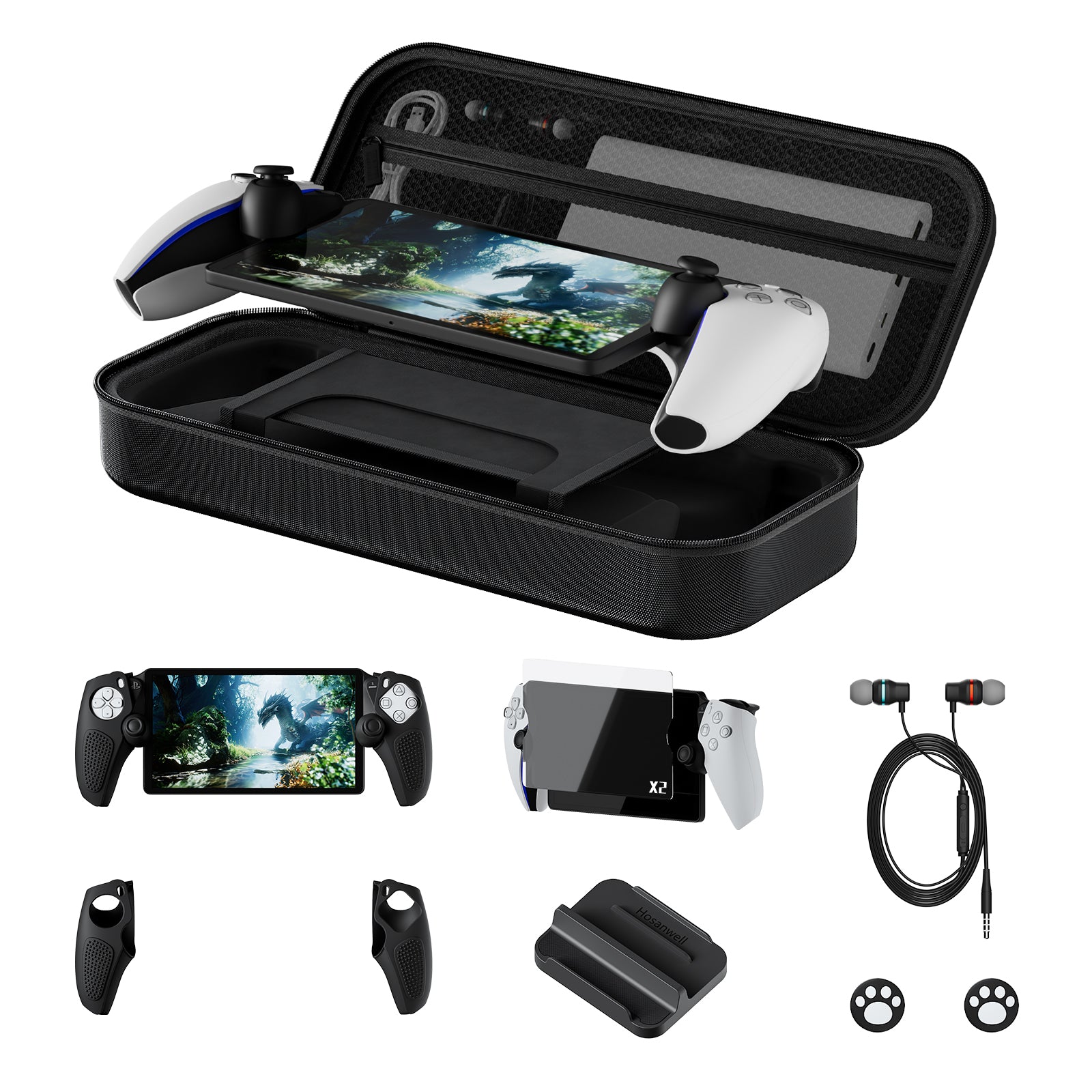 9-in-1 Accessories Set Compatible with Playstation Portal