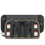 RGB Light Wall Mount for Switch 2, 4 Joy-Cons Charging